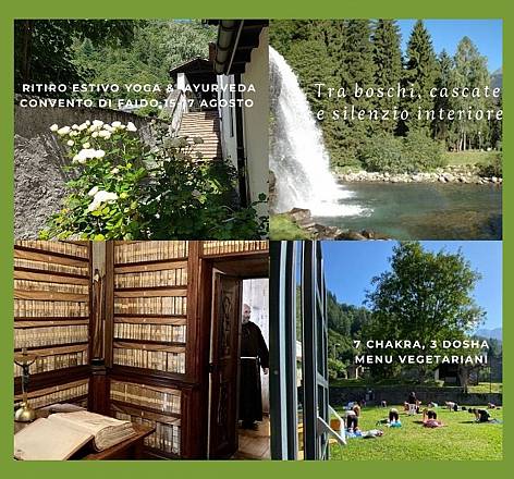 Ritiro estivo yoga & ayurveda: 7 chakra, 3 dosha, l’ anima che respira.